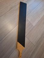 Houten Serveerplank met Zwarte Verf, Ophalen of Verzenden, Gebruikt, Rechthoekig, Hout