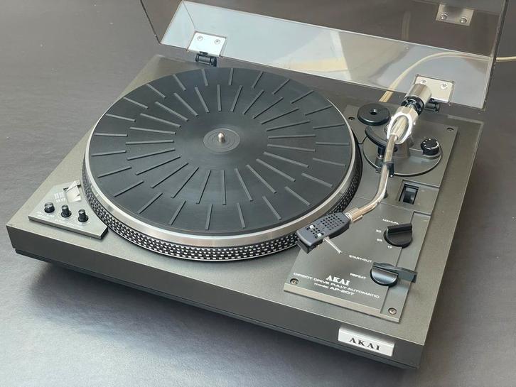 Akai AP-207 Platenspeler - Direct Drive Volautomatisch AP207, Audio, Tv en Foto, Platenspelers, Gebruikt, Platenspeler, Akai, Pitch-regelaar