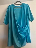 Plusbasics wrap top / overslagshirt blauwgroen maat 54, Kleding | Dames, Grote Maten, Ophalen of Verzenden, Zo goed als nieuw