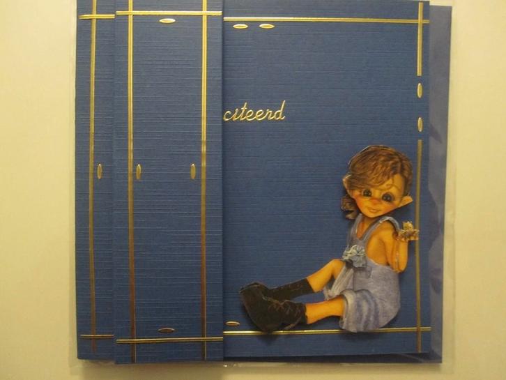 Originele kinder verjaarskaarten (3D), Hobby en Vrije tijd, Kaarten | Zelfgemaakt, Nieuw, Kind, Ophalen