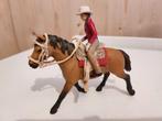 Schleich set paard en ruiter, Ophalen, Zo goed als nieuw, Paard, Beeldje of Figuurtje