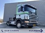 Scania R 144G V8 460 6x2 Boogie / 874 dkm / Blad - Blad / Ho, Auto's, Vrachtwagens, Euro 2, Stof, Scania, Origineel Nederlands