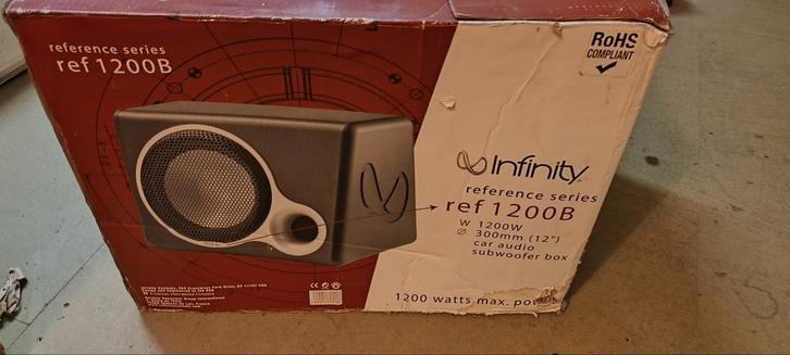Infinity Ref 1200B Auto Subwoofer - Nieuw in doos!, Auto diversen, Autospeakers, Nieuw, Ophalen of Verzenden