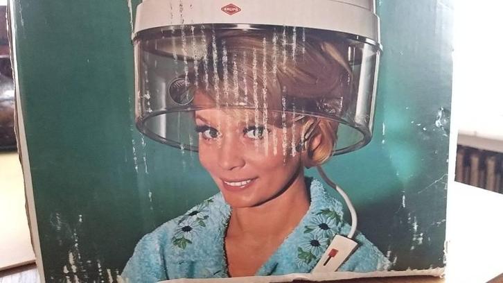 Krups droogkap, Sieraden, Tassen en Uiterlijk, Uiterlijk | Haarverzorging, Gebruikt, Föhn of Haardroger, Ophalen of Verzenden
