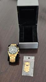 Emporio Armani Horloge, Overige merken, Leer, Staal, Ophalen of Verzenden
