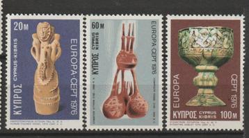 TSS Kavel  350082 Cyprus Europa Postfris minr  435-437      