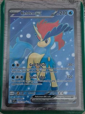 Keldeo EX - Zeldzame Pokémonkaart! beschikbaar voor biedingen