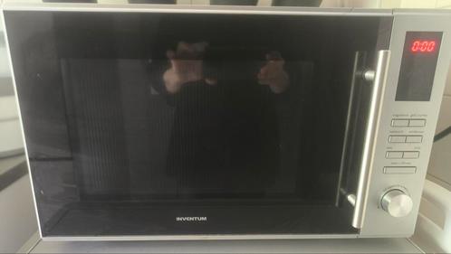 Inventum Combimagnetron met Grill & Hete Lucht, Witgoed en Apparatuur, Magnetrons, Gebruikt, Vrijstaand, Combimagnetron, 45 tot 60 cm