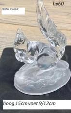 4 kristallen dieren figuren cristal d'arque, Verzamelen, Ophalen of Verzenden, Zo goed als nieuw, Beeldje of Figuurtje