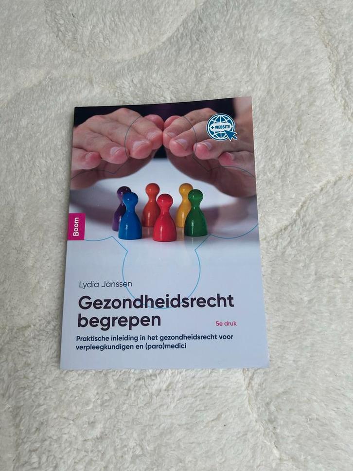 Gezondheidsrecht begrepen - HBO Verpleegkunde, Boeken, Studieboeken en Cursussen, Zo goed als nieuw, HBO, Gamma, Ophalen of Verzenden
