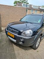 Hyundai Tucson 2.0 I 2WD 2005 Zwart, Auto's, Stof, 4 cilinders, Zwart, Origineel Nederlands