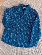 Blauwe blouse met print | Name it | Maat 110, Kinderen en Baby's, Kinderkleding | Maat 110, Overhemd of Blouse, Ophalen of Verzenden