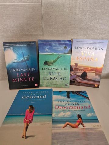Boekenpakket Linda van Rijn & Tracey Garvis Graves beschikbaar voor biedingen