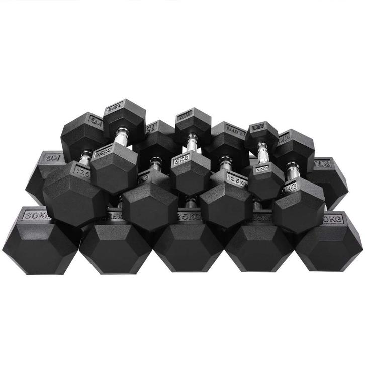 Hexa Gewichten – Duurzaam, Veilig en Functioneel, Sport en Fitness, Fitnessmaterialen, Nieuw, Dumbbell, Armen, Benen, Borst, Buik