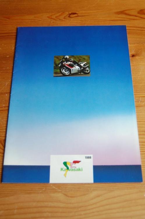 Kawasaki modellen 1988, Motoren, Handleidingen en Instructieboekjes, Kawasaki, Ophalen of Verzenden