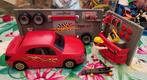 Playmobil 4321.sportwagen met werkplaats., Ophalen of Verzenden, Zo goed als nieuw, Complete set