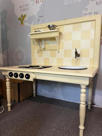 Speelgoed Keuken - hout, handgemaakt, sterk en uniek beschikbaar voor biedingen