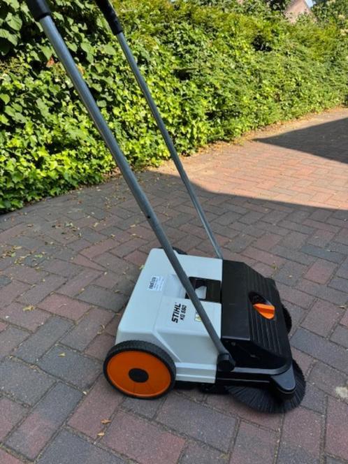 veegmachine Stihl, handmatig (als nieuw) super veger!, Tuin en Terras, Veegmachines, Zo goed als nieuw, Ophalen