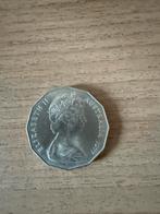 Australische 50 Cent 1977 Zilver Jubilee, Postzegels en Munten, Munten | Oceanië, Ophalen of Verzenden, Losse munt, Zilver