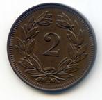 Zwitserland 2 Rappen 1915 PR+, Ophalen of Verzenden, Overige landen