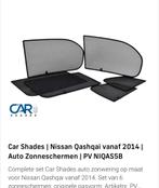 Zonneschermset Nissan Qashqai vanaf model 2014-2018, Auto-onderdelen, Ruiten en Toebehoren, Gebruikt, Ophalen of Verzenden, Nissan