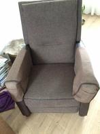 Bruine luie stoel, Huis en Inrichting, Minder dan 75 cm, Gebruikt, 50 tot 75 cm, Ophalen
