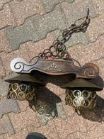 Vintage Hanglamp met Twee Lampen, Antiek en Kunst, Ophalen