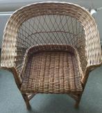Rotan stoel, Huis en Inrichting, Stoelen, Ophalen, Gebruikt, Bruin, Vintage