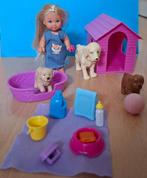 steffi love  honden speelset voor barbie poppen skipper, Kinderen en Baby's, Speelgoed | Poppen, Ophalen of Verzenden, Zo goed als nieuw