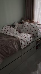 IKEA Släkt bed met lades, Huis en Inrichting, Slaapkamer | Bedden, Ophalen, Gebruikt, 90 cm, Eenpersoons