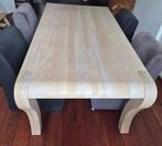 Massief houten eettafel 195x100 zgan, Huis en Inrichting, Ophalen, Eikenhout, 50 tot 100 cm, Zo goed als nieuw