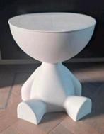 Licht beige tafeltje met opbergruimte kunststof, Ophalen of Verzenden, X, X, X