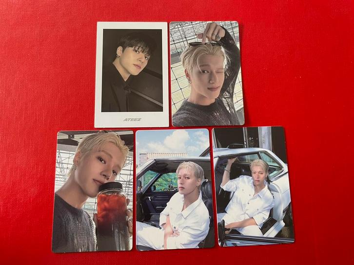 Ateez Wooyoung pc’s, Verzamelen, Muziek, Artiesten en Beroemdheden, Zo goed als nieuw, Foto of Kaart, Ophalen of Verzenden
