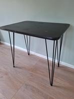 Vintage tafeltje zwart, Atelier2edroom@live.nl, 50 tot 100 cm, Ophalen of Verzenden, Zo goed als nieuw