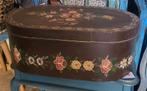 Antieke/Spanendoos/Kist/Handbeschilderd, Ophalen of Verzenden