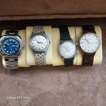 Vintage horloges  beschikbaar voor biedingen