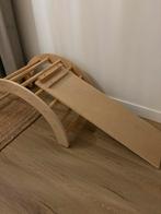 Houten klimboog met glijbaan, Kinderen en Baby's, Speelgoed | Houten speelgoed, Ophalen, Zo goed als nieuw