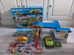 Playmobil tankstation 70201 incl doos en handleiding, Complete set, Ophalen of Verzenden, Zo goed als nieuw