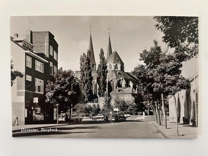 D781 Oude ansichtkaart Deventer : Bergkerk, Verzamelen, Ansichtkaarten | Nederland, Ongelopen, Overijssel, Voor 1920, Ophalen of Verzenden