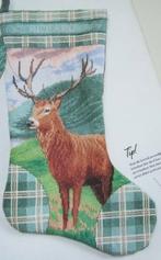 Borduurpatroon  Kerst Sok Hert   nr 9737, Hobby en Vrije tijd, Borduren en Borduurmachines, Verzenden, Nieuw, Handborduren, Patroon