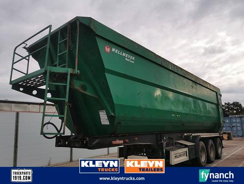 WELLMEYER 50M3 STEEL saf lift axle, Auto's, Vrachtwagens, Bedrijf, Te koop, ABS, Aanhangers en Opleggers, Diesel, Handgeschakeld