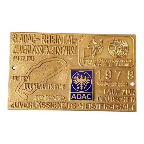 ADAC zuiverheidsritkampioenschap 1978 hockenheimring plakaat, Verzamelen, Automerken, Motoren en Formule 1, Gebruikt, Motoren