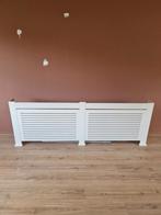 Radiatorombouw Wit Hout - 2 stuks, Doe-het-zelf en Verbouw, Verwarming en Radiatoren, Ophalen, 30 tot 80 cm, Gebruikt, Radiator