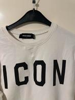 Dsquared2 Icon Witte Trui - Maat M/L, Ophalen of Verzenden, Zo goed als nieuw, Maat 52/54 (L), Wit