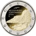 2 Euromunten Sp.Uitg. Duitsland 2024 Mecklenb. Vorp., Setje, 10 euro, Duitsland, Ophalen of Verzenden