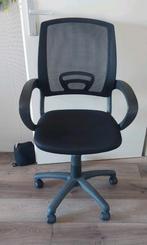 BUREAU STOEL zwart 🙂, Ophalen, Zo goed als nieuw, Zwart, Bureaustoel