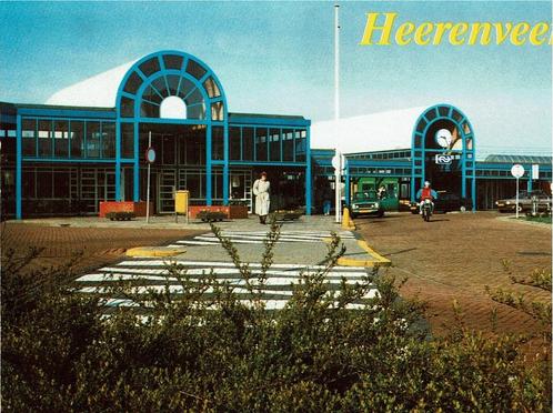 Ansichtkaart station Heerenveen, Verzamelen, Ansichtkaarten | Nederland, Ongelopen, Friesland, 1980 tot heden, Ophalen of Verzenden