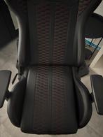 Gamingstoel, Huis en Inrichting, Bureaustoelen, Gebruikt, Zwart, Ophalen of Verzenden, Gaming bureaustoel