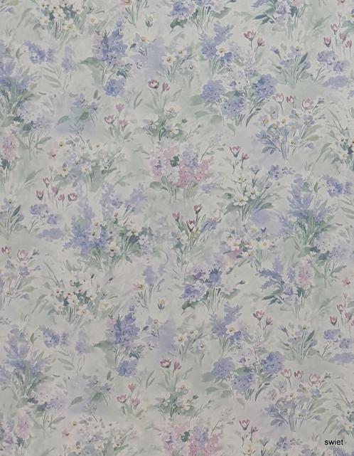 5544 Vintage romantisch bloemetjes behang behangpapier, Huis en Inrichting, Stoffering | Behang, Verzenden