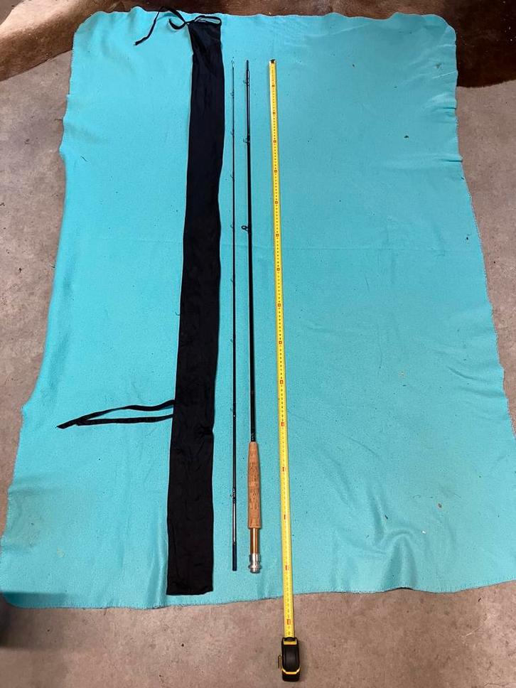 Drum Artic Char vliegvishengel 275 cm, 7-8, zeldzaam nieuw, Watersport en Boten, Hengelsport | Vliegvissen, Nieuw, Werphengel